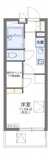 レオパレス柳邸の間取り画像