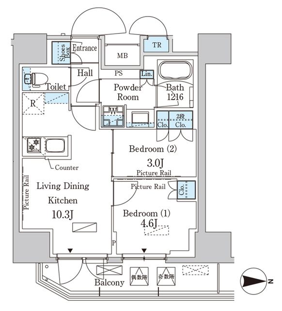 間取図