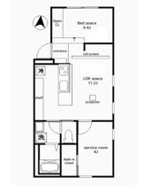 CREAL清澄白河の間取り画像