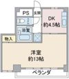 山の手荘の間取り画像