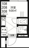 Nano上落合の間取り画像