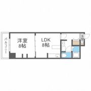 ライオンズマンション大手前第3の間取り画像