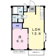コーポあづまⅤの間取り画像