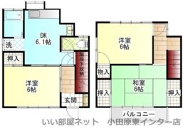 高田ハイツⅠの間取り画像