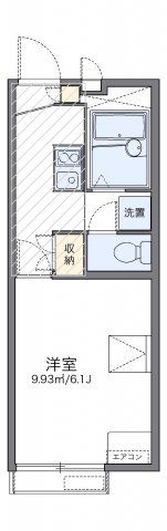 レオパレスハイマート柳ヶ丘Ⅱの間取り画像