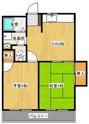 ベルグラーデ城北の間取り画像