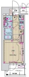 プレサンス桜川グロワールの間取り画像