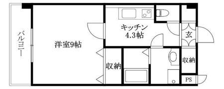 ハイム3の間取り画像
