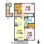 シエンヌ2の間取り画像