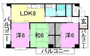 クレストMの間取り画像