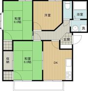 メゾンファミールの間取り画像
