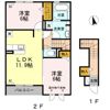 新棒屋第一城北ハイツの間取り画像