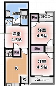 緑町テラスの間取り画像