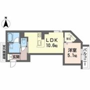 シャーメゾン段原南の間取り画像