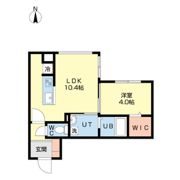 仮称)北広島市中央4丁目MS B棟の間取り画像