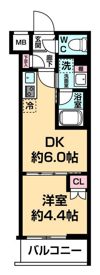 ハーモニーレジデンス中野NORTH ARAIの間取り画像