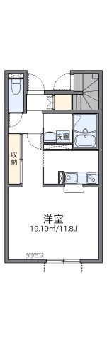 レオネクストマンダリーヌⅥの間取り画像