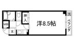 コスモハイツ新町Ⅱの間取り画像
