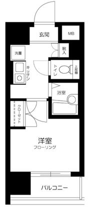 ヴェルト目黒西の間取り画像