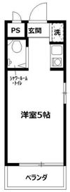 パレス天王町の間取り画像