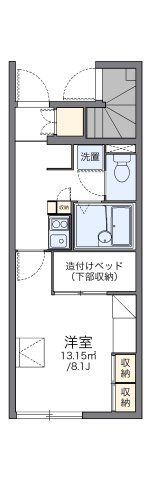 レオパレスビアンカの間取り画像