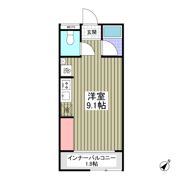 MQuarto港南台の間取り画像