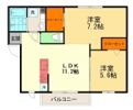 エラーブルの間取り画像