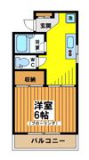布屋マンションの間取り画像