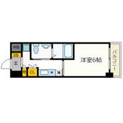 エスリード心斎橋西の間取り画像
