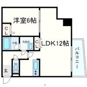 W.O.B HONMACHI-WESTの間取り画像