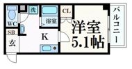 MY江之子島マンションの間取り画像