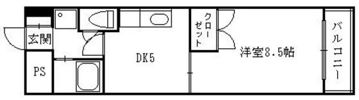 セブンセブン東本浦の間取り画像