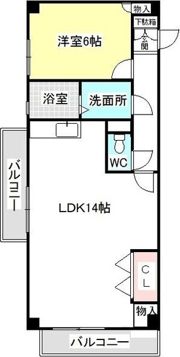 ロイヤルハイツ平針の間取り画像