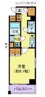 プレール・ドゥーク東陽町の間取り画像