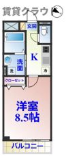 DOビル千葉寺の間取り画像