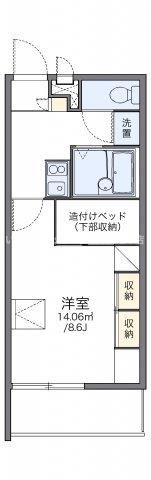 レオパレスドリームの間取り画像