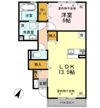 D－room小矢部 A棟の間取り画像