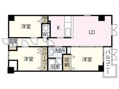 ハイライフセイコウの間取り画像