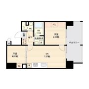 オープンブルーム品川南大井の間取り画像