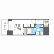 アドバンス心斎橋グランガーデンの間取り画像
