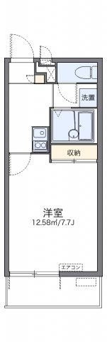 レオパレスフアモの間取り画像