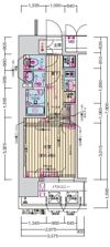 プレサンス梅田ヴェルテの間取り画像