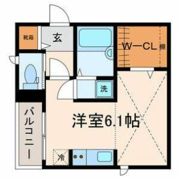 セゾン広尾の間取り画像