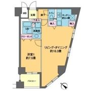 カスタリア茅場町の間取り画像