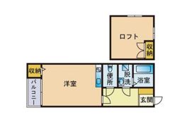 メイプルリーフ大手門の間取り画像