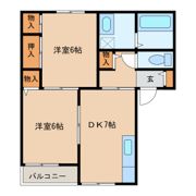 DUOの間取り画像