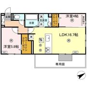 アピアランス中井の間取り画像