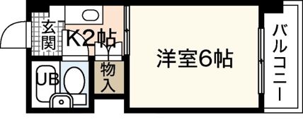 ニューてんまの間取り画像