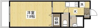 ビラージュ江波西の間取り画像
