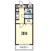 ペルソネ祇園の間取り画像